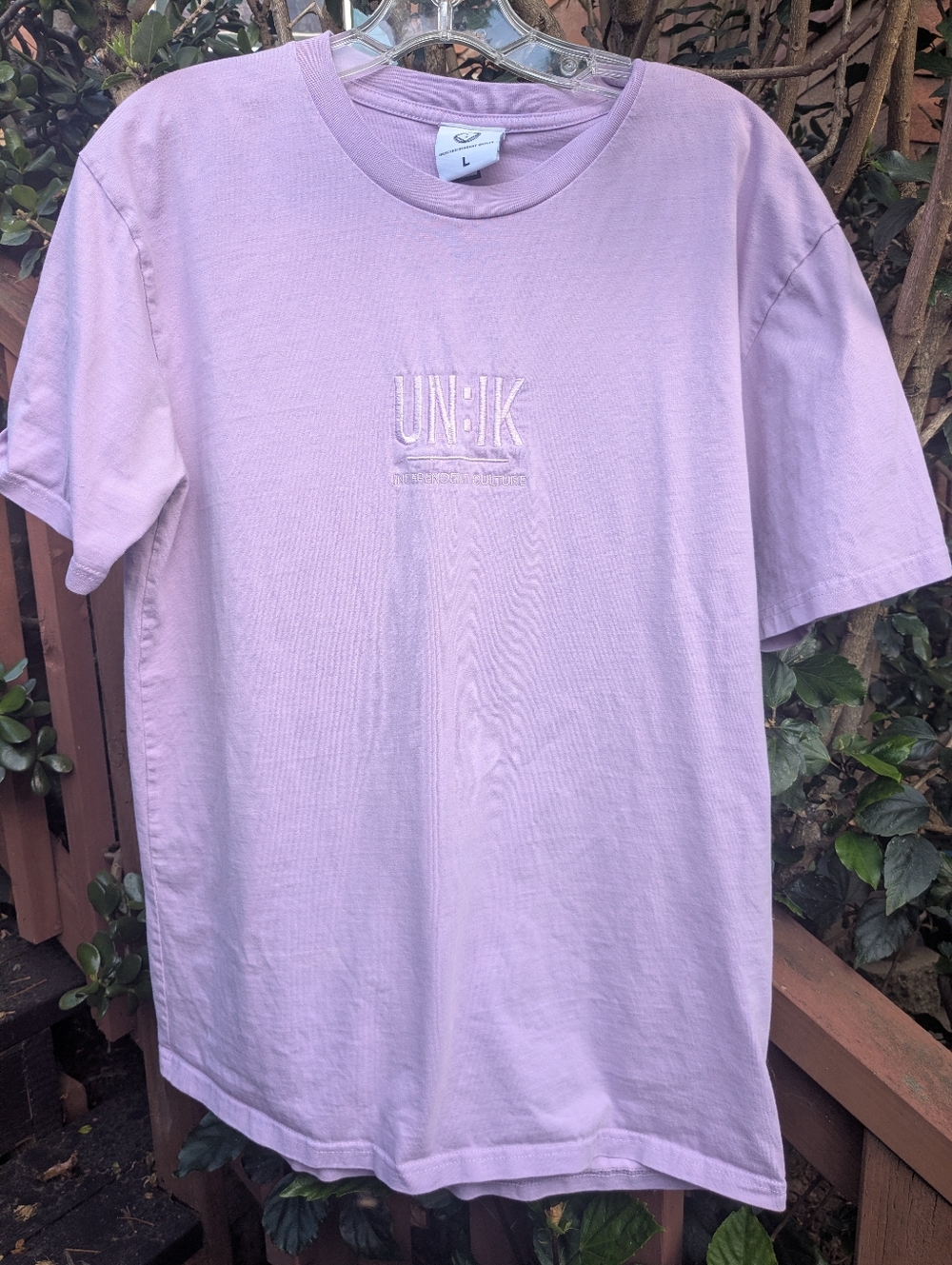 UN:IK Independent Outlet: Men's Lavender Crewneck T-Shirt